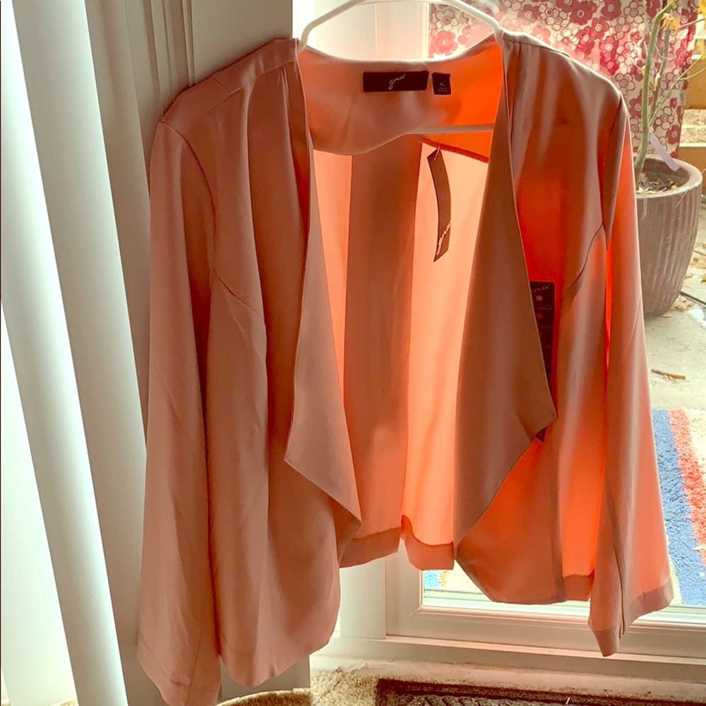 Brand new pink blazer jacket